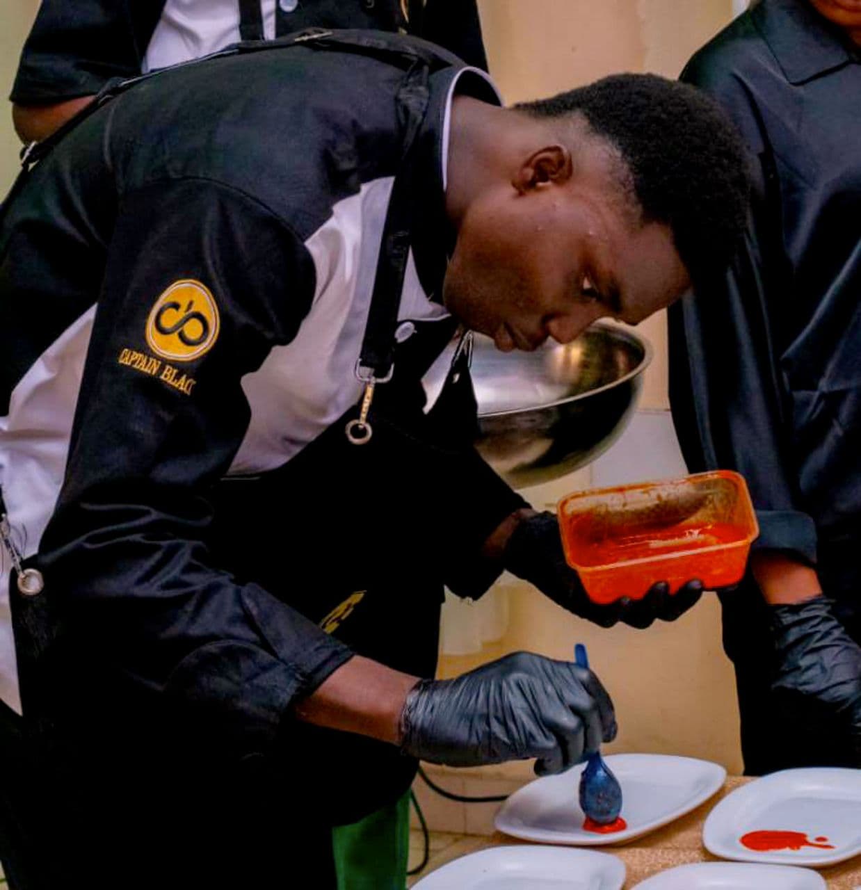 Captain Black — head chef